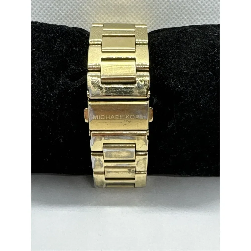 Michael Kors Camille MK5635 Women Gold Stainless Steel Dial Quartz Watch JNA762